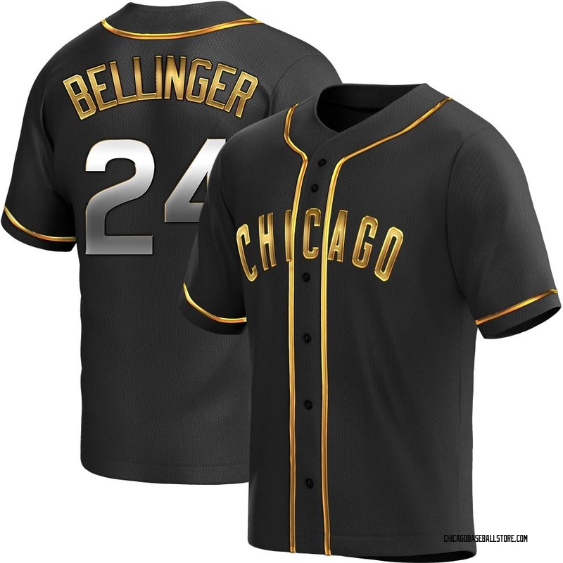 Cody Bellinger Men's Chicago Cubs Alternate Jersey - Black Golden