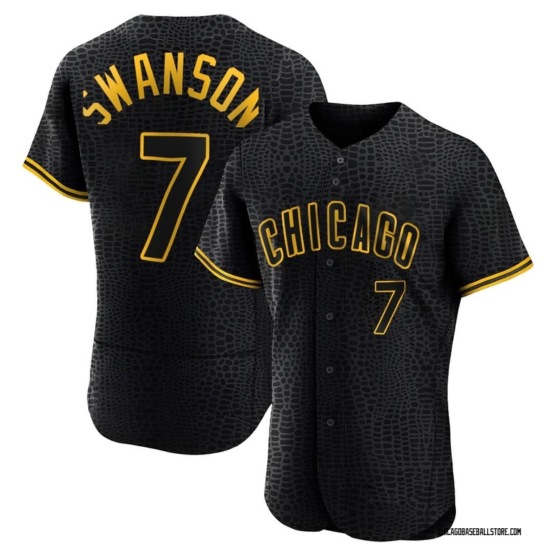 Chicago Cubs Dansby Swanson Nike Road Authentic Jersey 52 = XX-Large