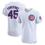 Drew Pomeranz Men's Chicago Cubs Home Jersey - White Elite