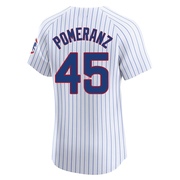 Drew Pomeranz Men's Chicago Cubs Home Jersey - White Elite