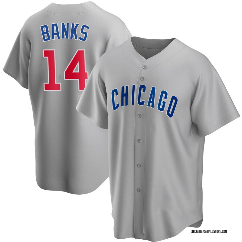 1970 Ernie Banks Game Worn Chicago Cubs Jersey, MEARS A10., Lot #80011