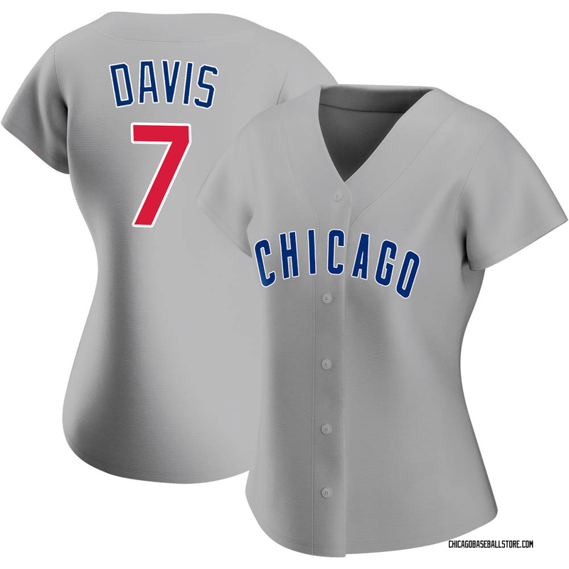 Jody Davis Women's Chicago Cubs Road Jersey - Gray Authentic