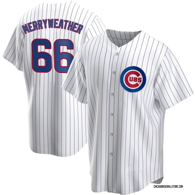 Julian Merryweather Men's Nike White Chicago Cubs Home Authentic Custom Jersey