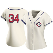 Kerry Wood Women's Chicago Cubs 2022 Field Of Dreams Jersey - Cream Authentic