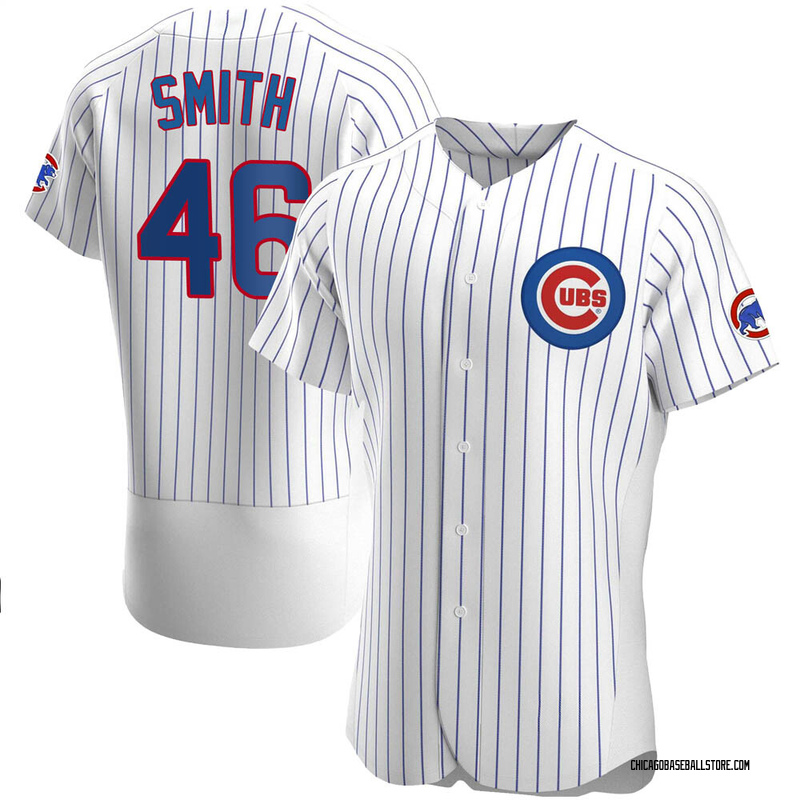 Lee Smith Men's Chicago Cubs Home Jersey - White Authentic