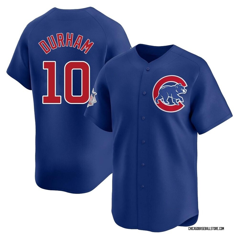 Leon Durham Men's Chicago Cubs Alternate Jersey - Royal Limited