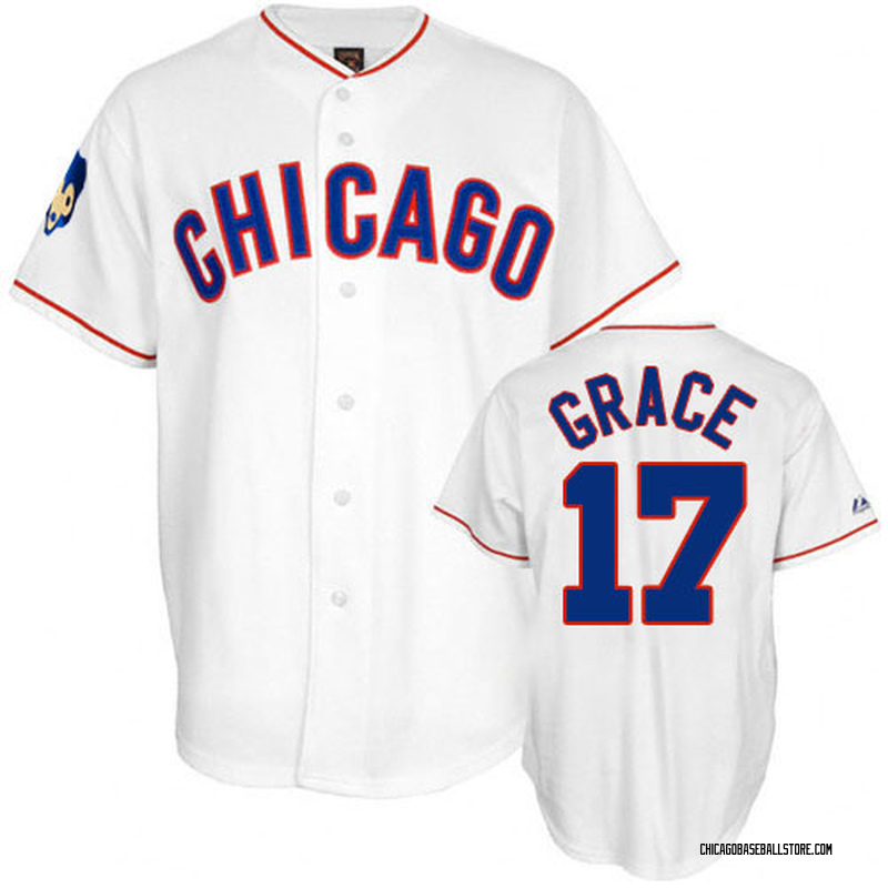 mark grace jersey number