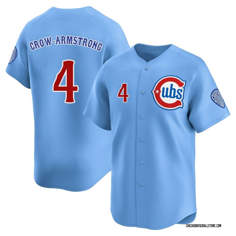 Pete Crow-Armstrong Men's Chicago Cubs 2nd Alternate Jersey - Royal Limited