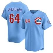 Tyler Ferguson Men's Chicago Cubs 2nd Alternate Jersey - Royal Limited