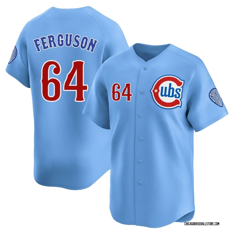 Tyler Ferguson Men's Chicago Cubs 2nd Alternate Jersey - Royal Limited