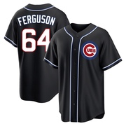 Tyler Ferguson Youth Chicago Cubs Fashion Out Jersey - Black Replica