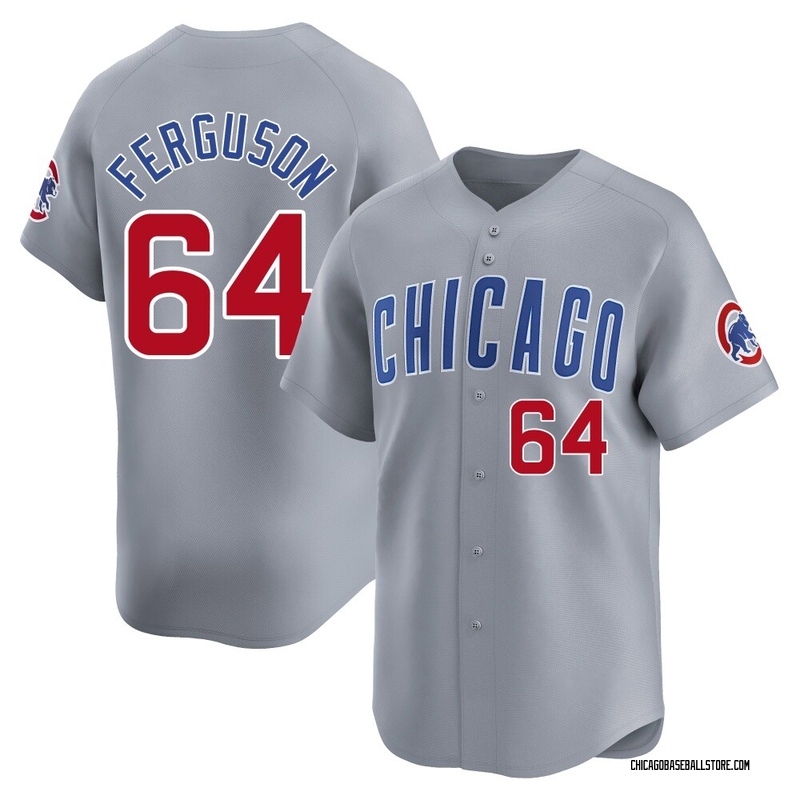 Tyler Ferguson Youth Chicago Cubs Road Jersey - Gray Limited