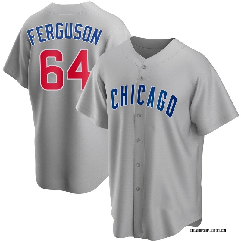 Tyler Ferguson Youth Chicago Cubs Road Jersey - Gray Replica