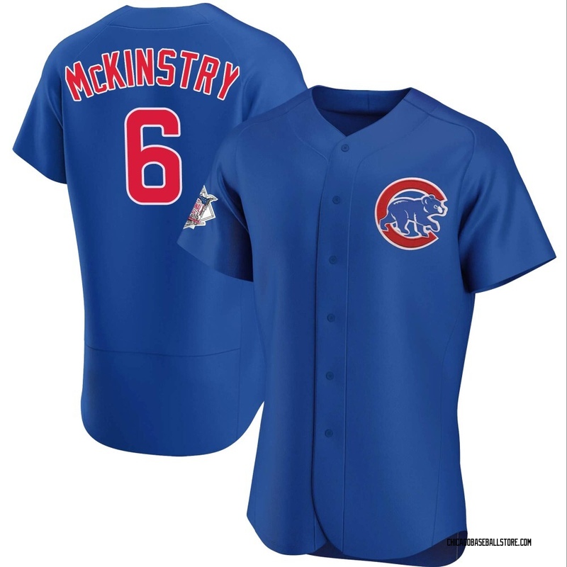 Zach McKinstry Men's Chicago Cubs Alternate Jersey - Royal Authentic