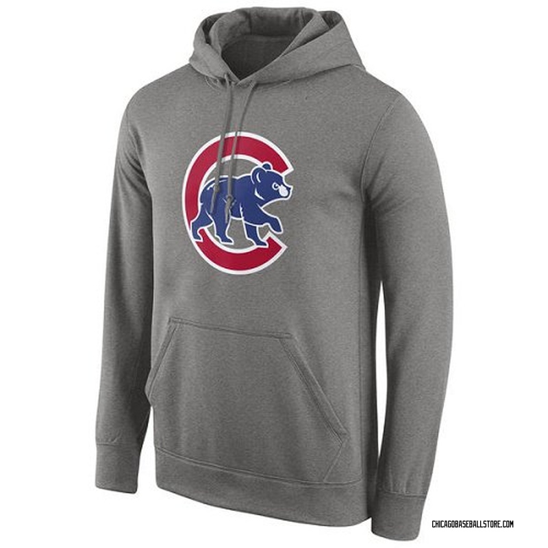 طقم ارواج Men's Chicago Cubs Logo Performance Pullover Hoodie - - Gray طقم ارواج طقم ارواج Men's Chicago Cubs Logo Performance Pullover Hoodie - - Gray طقم ارواج